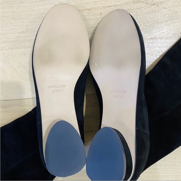 Stuart Weitzman stretch suede over the knee boots NEW - Picture 4 of 6